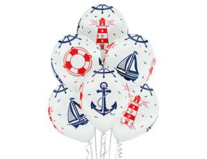 Воздушный шарик "Морские"