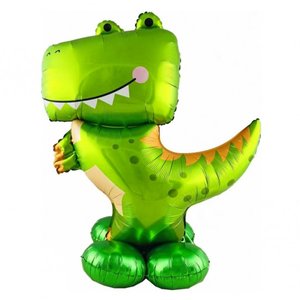 Ходячая фигура "Динозавр на стойке" (надув воздухом)