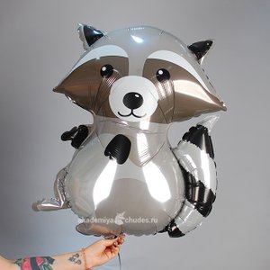 Фольгированный шар "Енот"