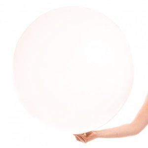 Метровый шар Белый
