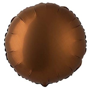 Фольгированный шар Круг Сатин Chocolate