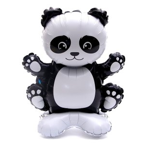 Ходячая фигура "Милая панда", на подставке (надув воздухом)