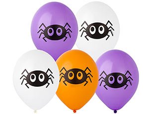 Воздушный шарик "Паук с глазами"