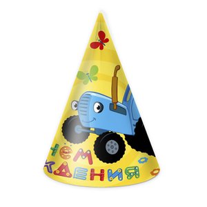 Колпаки "Синий трактор, С Днем Рождения!"