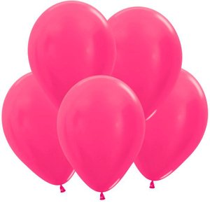 Фуксия воздушный шарик, металлик