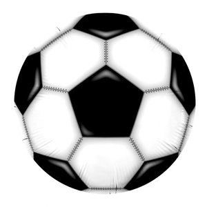 Фольгированный шар "Футбольный мяч"