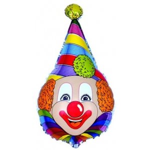 Фольгированный шар "Клоун"