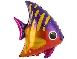 Фольгированный шар "Рыба"