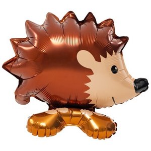 Ходячая фигура "Ежик", на подставке (надув воздухом)