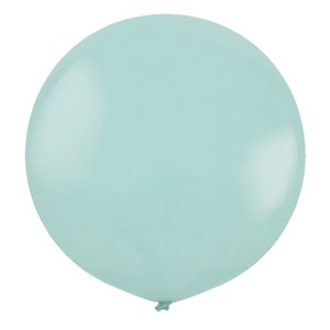 Полуметровый воздушный шар пыльно-голубой, пастель