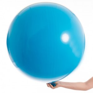 Метровый шар Голубой