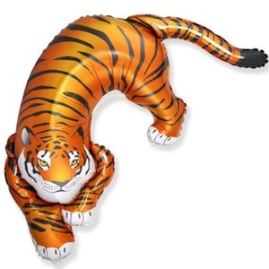 Фольгированный шар "Крадущийся тигр"