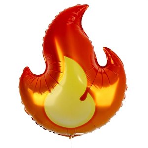 Фольгированный шар "Огонь"