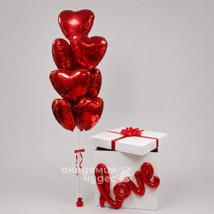 Коробка сюрприз "Red Love"