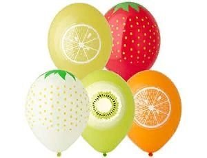 Воздушный шарик "Фрукты"