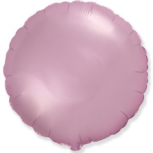 Фольгированный шар Круг Сатин Pink
