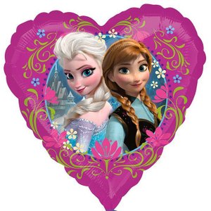 Фольгированный шар "Холодное сердце (сердечко)"