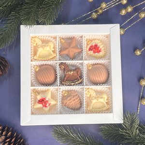 Шоколад ручной работы "Ёлочный набор 3"