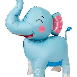 Ходячая фигура "Слоник 3D сатин" (надув воздухом)