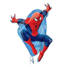 Фольгированный шар "Человек-Паук в полете"