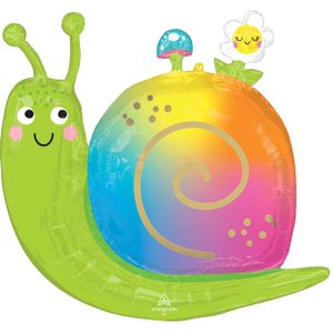 Фольгированный шар "Улитка счастливая"