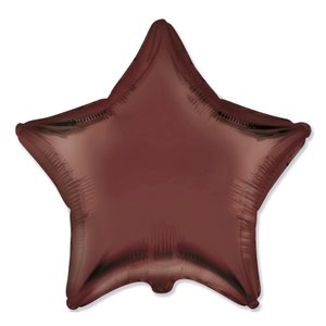 Фольгированный шар Звезда Ройбуш сатин