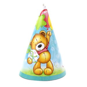 Колпаки "С Днем рождения Милый Мишка"