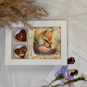 Шоколад ручной работы "С любовью 1"