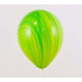 Воздушный шарик "Зелёный агат"