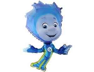 Фольгированный шар "Фиксики Нолик"