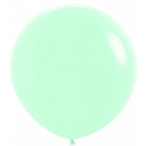 Метровый шар пастель макаронс, светло-зеленый