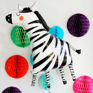 Фольгированный шар "Зебра 2"