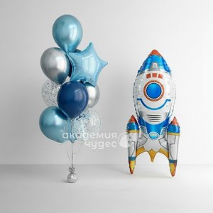 "Космический рейс" набор из 11 воздушных шаров