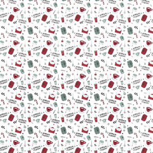 Бумага упаковочная "С Новым годом! Новогоднее настроение"