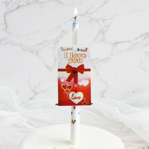 Свеча Сюрприз "I love you Сердца"