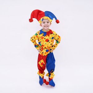 Карнавальный костюм "Петрушка" (104-52, 116-60)