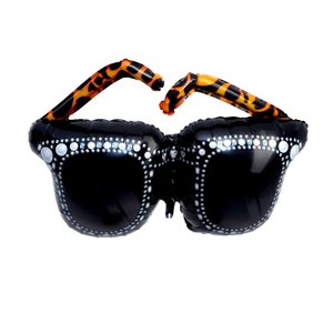 Фольгированный шар " Очки черные"