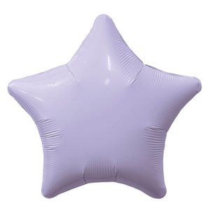 Фольгированный шар Звезда Лаванда