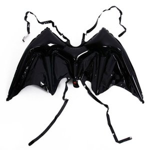 Фольгированный шар "Крылья черные" (надув воздухом)