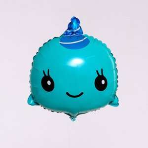 Фольгированный шар "Нарвал голова"