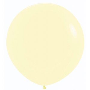 Метровый шар пастель макаронс, светло-желтый