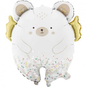 Фольгированный шар "Мишка с крылышками"