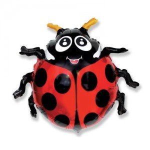 Фольгированный шар "Божья коровка"