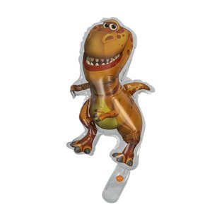 «Динозавр Трак Турбозавры» мини, фольгированный шар на палочке (воздух)