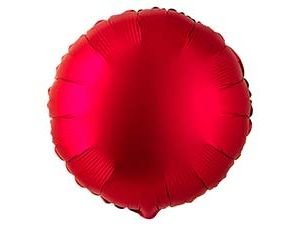 Фольгированный шар "Круг Сатин Cherry"