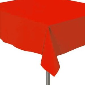 Скатерть ДеЛюкс красная