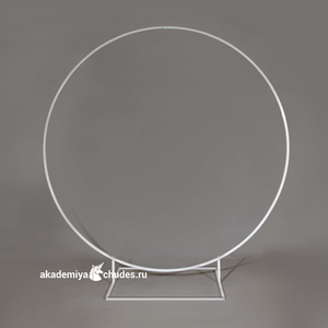 Круглая фотозона (каркас) в аренду