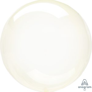 Прозрачный шар баблс кристалл желтый