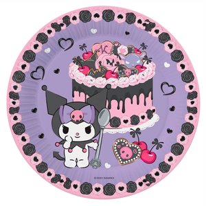 Тарелки "С Днем рождения!" Куроми