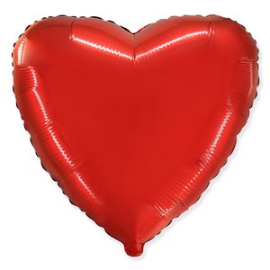 Фольгированный шар Сердце Красный